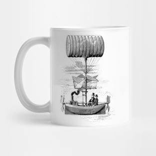 Victorian Airship Boat Mug